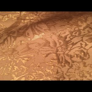 Coldwater Creek fancy cream and gold jacket